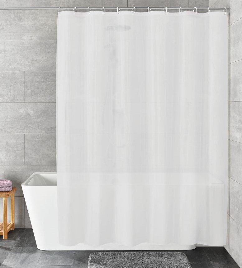 19876-c-2 Κουρτίνα Μπάνιου Frosty 180x200 εκ - Image 1