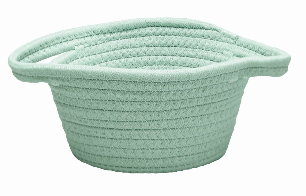 19883-c Καλάθι Αποθήκευσης Punta Από Polyetser Βαμβάκι & Βισκόζη 19x10x19 εκ - Image 1