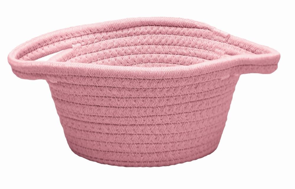 19884-c Καλάθι Αποθήκευσης Punta Από Polyetser Βαμβάκι & Βισκόζη 19x10x19 εκ - Image 1