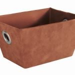 Καλάθι Αποθήκευσης Suede Από Polyester  27x15x20 εκ