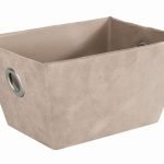 Καλάθι Αποθήκευσης Suede Από Polyester  27x15x20 εκ