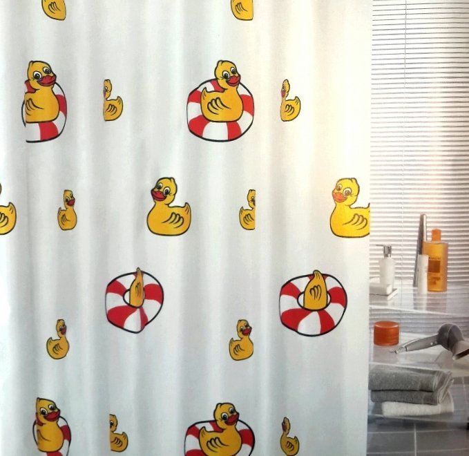 20364-c-1 Κουρτίνα Μπάνιου Duckie 180x200 εκ - Image 1