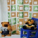 Κουρτίνα Μπάνιου Υφασμάτινη Naif  180x200 εκ