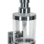 Υγρό Σαπούνι Luno Επιτοίχιo Από Πολυστυρένιο και Μέταλλο 6,6x17,4x10,2 εκ