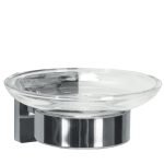 Σαπουνοθήκη Luno Επιτοίχια Από Πολυστυρένιο και Μέταλλο 11x5,9x12,2 εκ