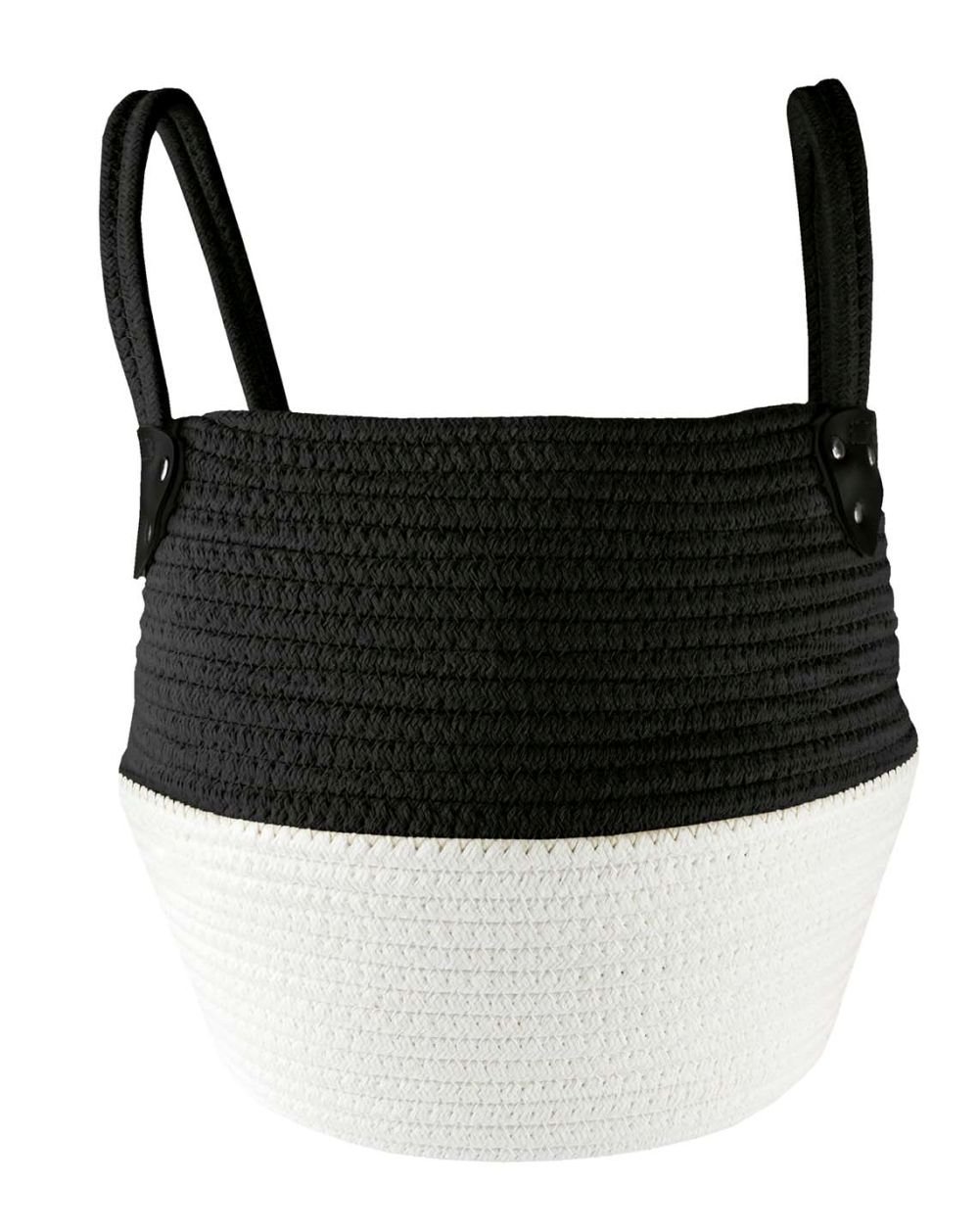 20656-c Καλάθι Αποθήκευσης Patch XL Από Polyester Cotton and Viscose 30x30x34,5 εκ - Image 1