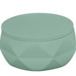 Θήκη για Βαμβάκι Crackle Jar Από Πολυρεσίνη 10,5x6,0 εκ