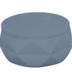 Θήκη για Βαμβάκι Crackle Jar Από Πολυρεσίνη 10,5x6,0 εκ