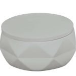 Θήκη για Βαμβάκι Crackle Jar Από Πολυρεσίνη 10,5x6,0 εκ