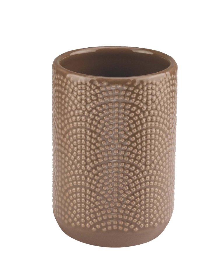 20733-c Ποτηροθήκη Σαπούνι Bow Κεραμικό 7,2x10,5 εκ - Image 1