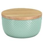 Θήκη για Βαμβάκι Dotty Από Κεραμικό 13,3x8,5 εκ