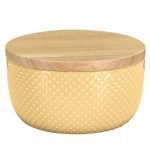 Θήκη για Βαμβάκι Dotty Από Κεραμικό 13,3x8,5 εκ