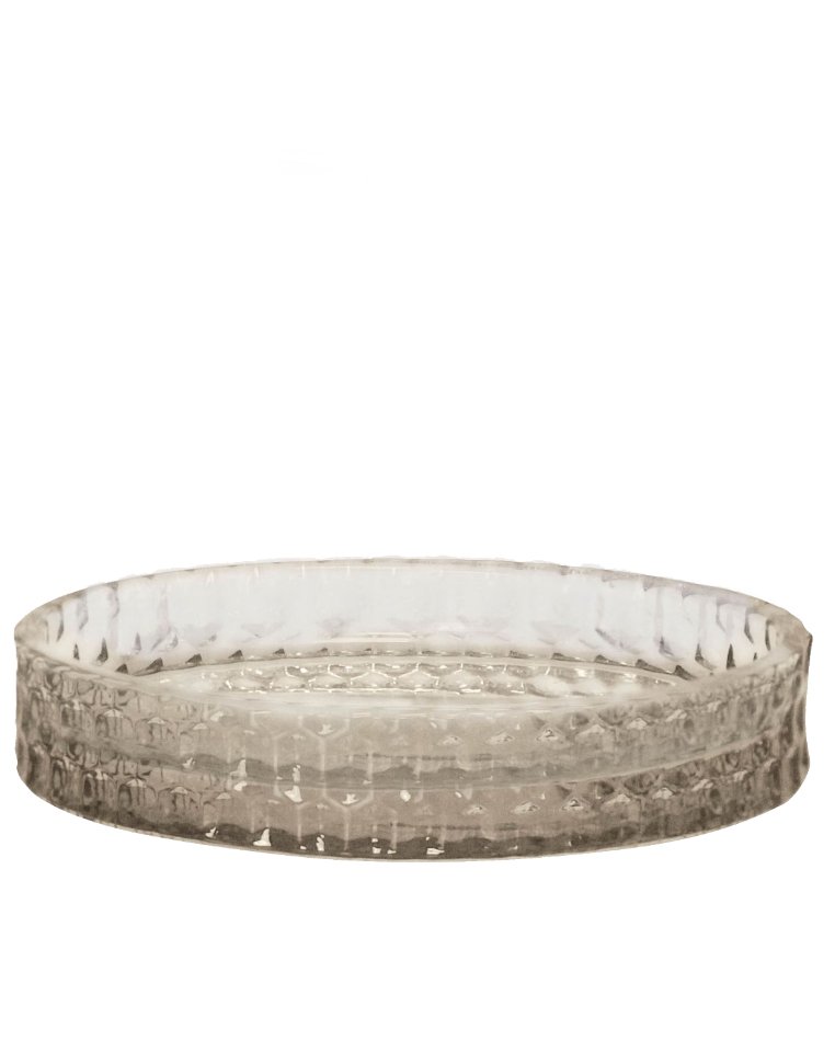 20907-c Σαπουνοθήκη Melua Από Γυαλί 12,9x2,5 εκ - Image 1