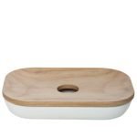 Σαπουνοθήκη Cedro Από Πολυρεσίνη και ξύλο κέδρου One Size