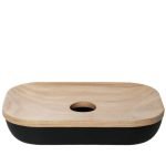 Σαπουνοθήκη Cedro Από Πολυρεσίνη και ξύλο κέδρου One Size