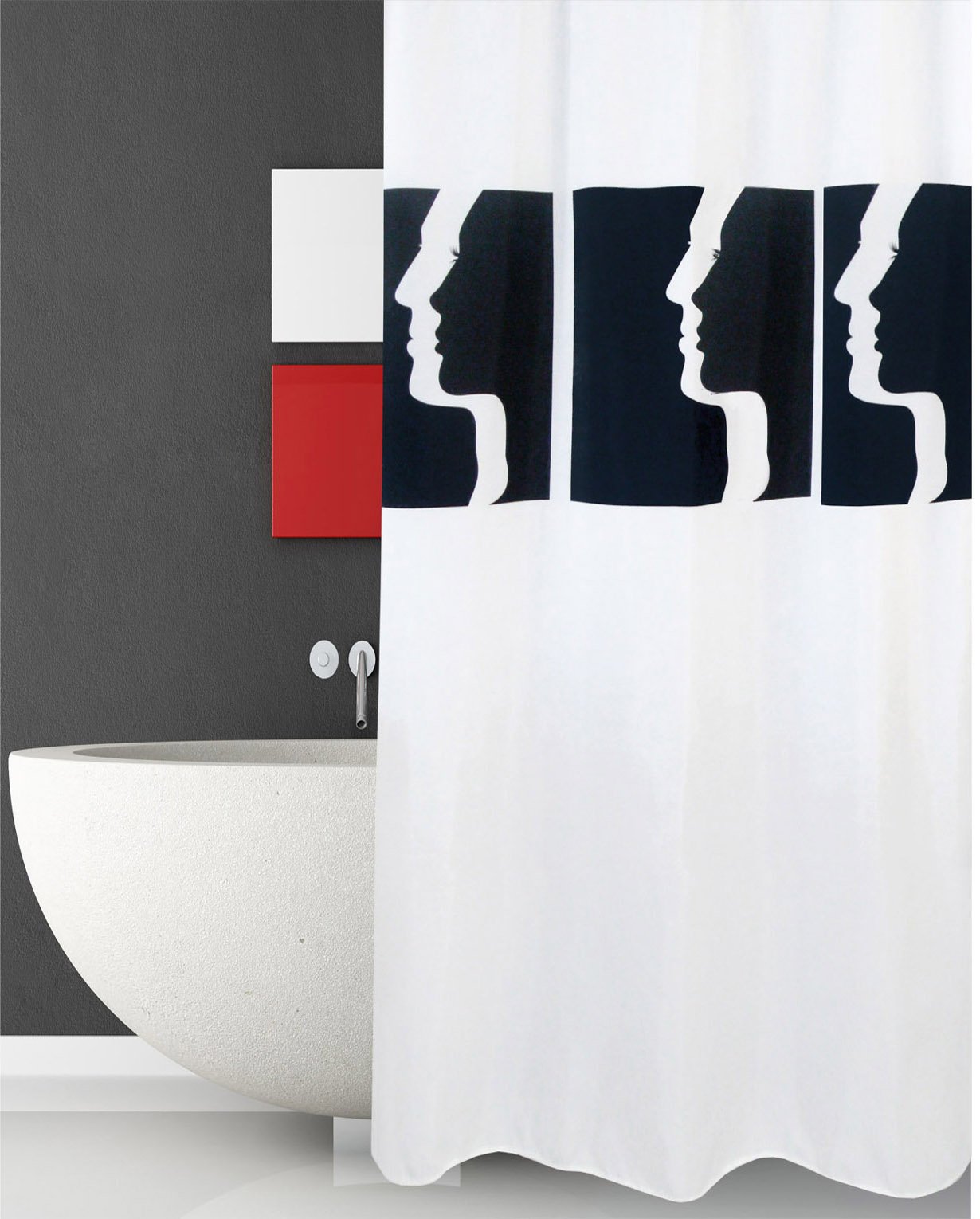 211-2 ΚΟΥΡΤΙΝΑ ΜΠΑΝΙΟΥ FACES 240(Μ)X180(Υ) - Image 1