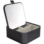 Cosmetic Organizer Casella Από Polyester Satin 15x6x15 εκ