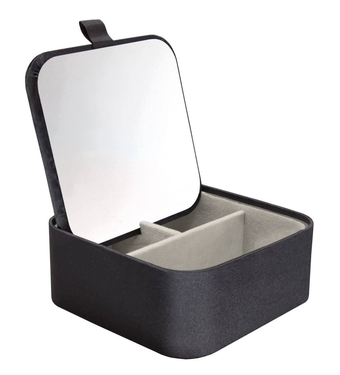 21386-c Cosmetic Organizer Casella Από Polyester Satin 15x6x15 εκ - Image 1