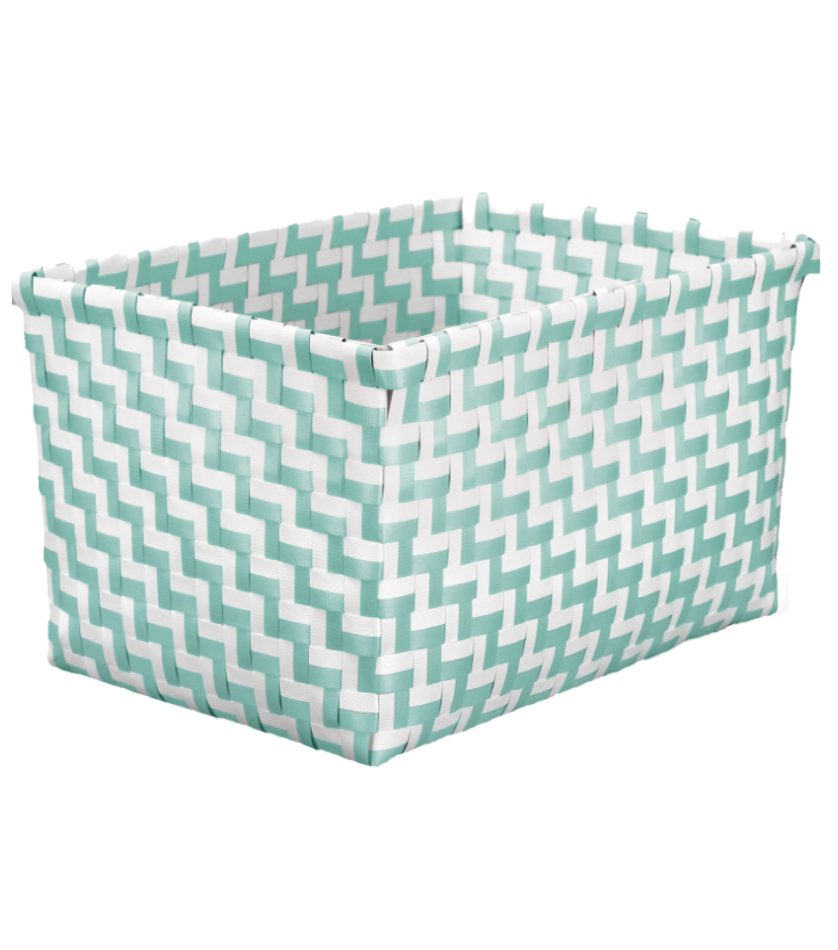 22351-c Καλάθι Αποθήκευσης Double Box Large Πλαστικό 33x17x23 εκ - Image 1