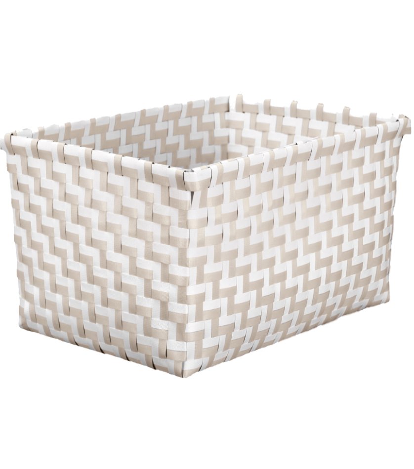 22352-c Καλάθι Αποθήκευσης Double Box Large Πλαστικό 33x17x23 εκ - Image 1