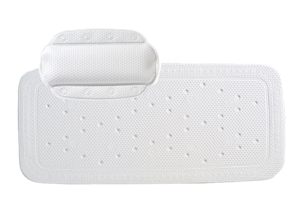 22391-c Σετ Αντιολισθητικό Μπάνιου & Μαξιλαράκι Calypso Μπανιέρας 36x72εκ + Μαξιλαράκι 32 x 22εκ - Image 1