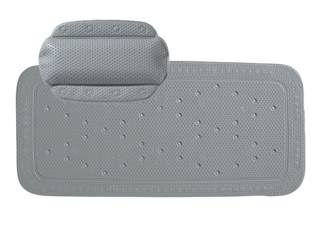 22392-c Σετ Αντιολισθητικό Μπάνιου & Μαξιλαράκι Calypso Μπανιέρας 36x72εκ + Μαξιλαράκι 32 x 22εκ - Image 1