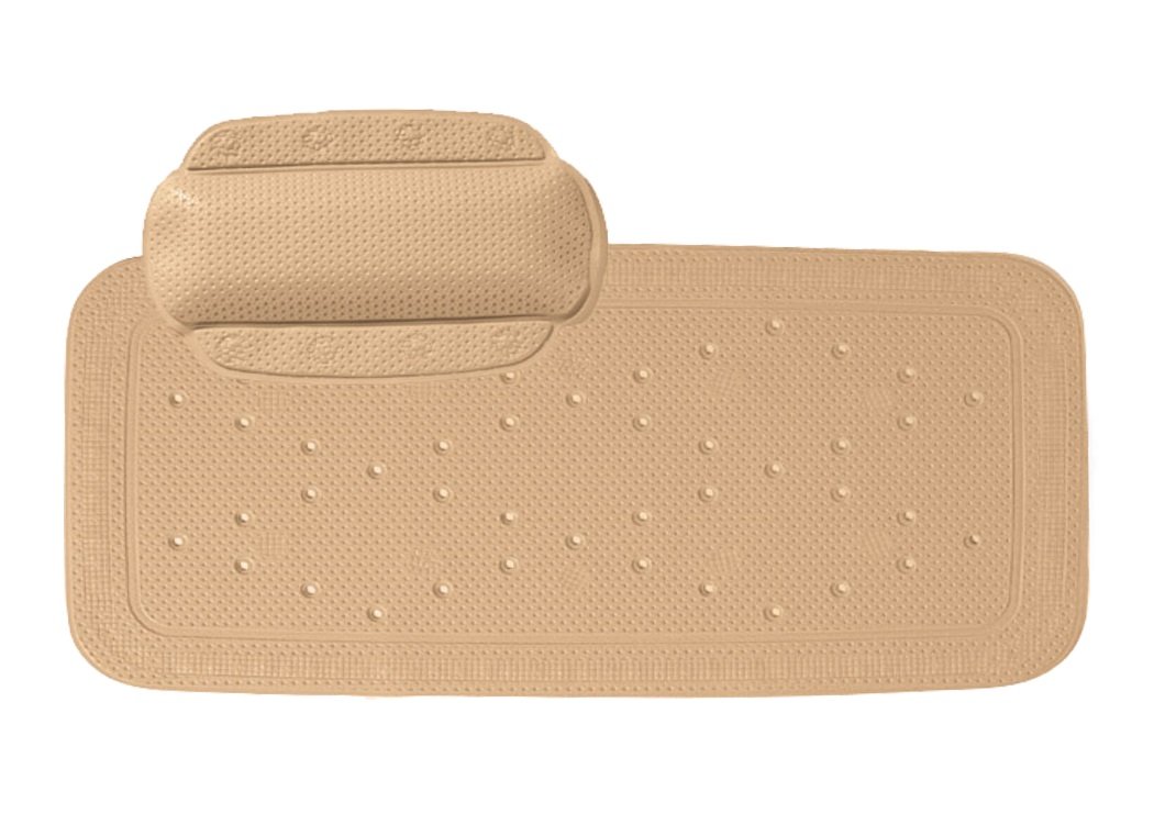 22397-c Σετ Αντιολισθητικό Μπάνιου & Μαξιλαράκι Calypso Μπανιέρας 36x72εκ + Μαξιλαράκι 32 x 22εκ - Image 1