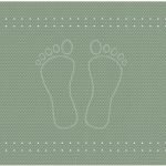 Αντιολισθητικό Μπάνιου Foot  Μπανιέρας 36x72 εκ