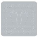 Αντιολισθητικό Μπάνιου Foot  Ντουζιέρας 55x55 εκ