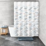 Κουρτίνα Μπάνιου Sardinas 180x200 εκ
