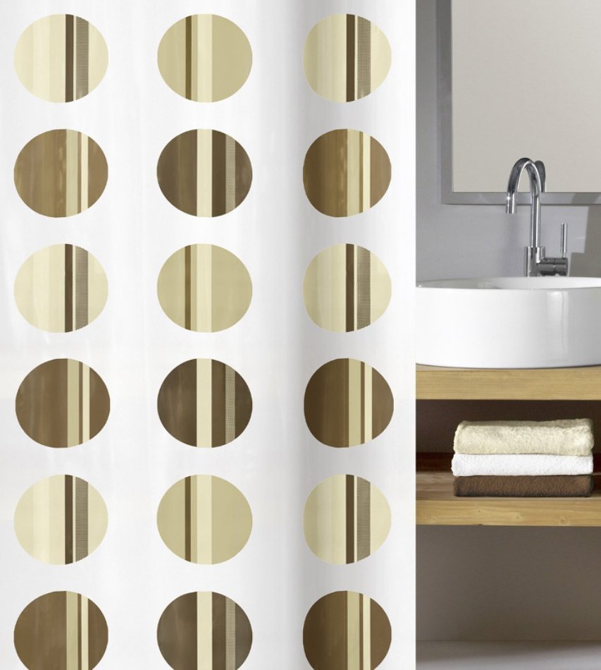 22524-c-1 Κουρτίνα Μπάνιου Point 180x200 εκ - Image 1