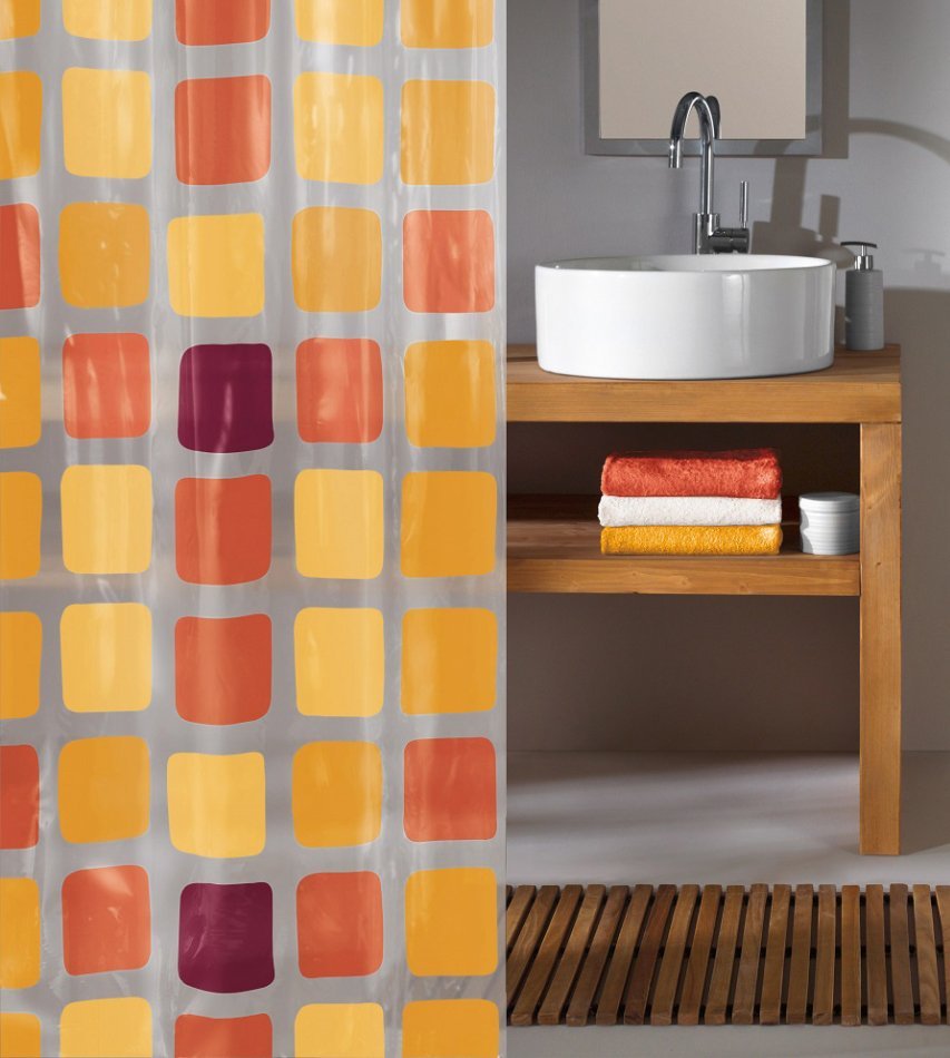 22531-c Κουρτίνα Μπάνιου Sonny 180x200 εκ - Image 1