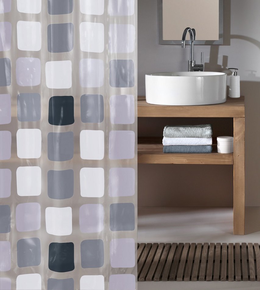 22533-c Κουρτίνα Μπάνιου Sonny 180x200 εκ - Image 1