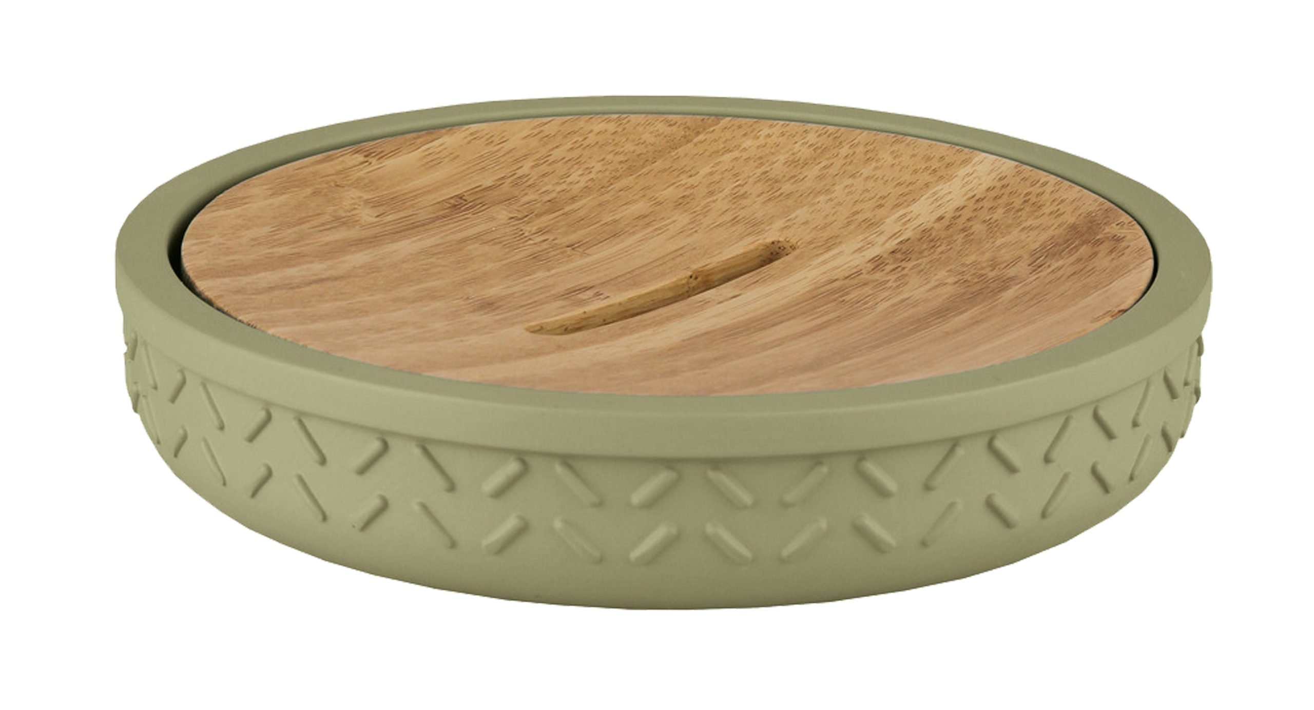 22667-c Σαπουνοθήκη Dash Από Πολυρεσίνη & Μπαμπού 11,9x2,5 εκ - Image 1