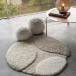 Χαλάκια Μπάνιου Abyss & Habidecor Cordeira Στρογγυλό 105 εκ