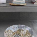 Χαλάκι Μπάνιου Abyss & Habidecor Dune Στρογγυλό 85 εκ