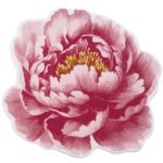 Χαλάκι Μπάνιου Abyss & Habidecor Pivoine Στρογγυλό 100 εκ