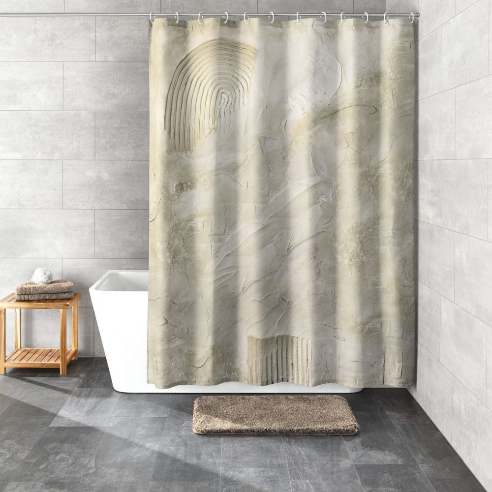 23578-c Κουρτίνα Μπάνιου Art 180x200 εκ - Image 1