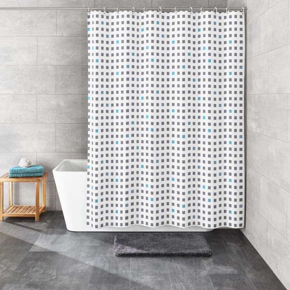 23580-c-1 Κουρτίνα Μπάνιου Casket 180x200 εκ - Image 1