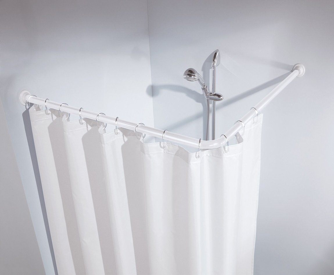 23590-c Γωνιακός Βραχίονας Ντουζίερας (Φ25mm) 90x90 εκ. - Image 1