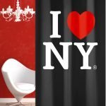 ΚΟΥΡΤΙΝΑ ΜΠΑΝΙΟΥ NEW YORK 180(Μ)X180(Υ)