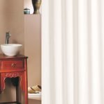 ΚΟΥΡΤΙΝΑ ΜΠΑΝΙΟΥ SOLID 180(Μ)X240(Υ) ΕΚΡΟΥ