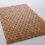 Ξύλινο Ταπέτο Μπάνιου Mosaic 50x80 εκ