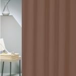 ΚΟΥΡΤΙΝΑ ΜΠΑΝΙΟΥ SOLID 240(Μ)X180(Υ) ΚΑΦΕ