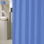 ΚΟΥΡΤΙΝΑ ΜΠΑΝΙΟΥ SOLID 240(Μ)X180(Υ) ΜΠΛΕ