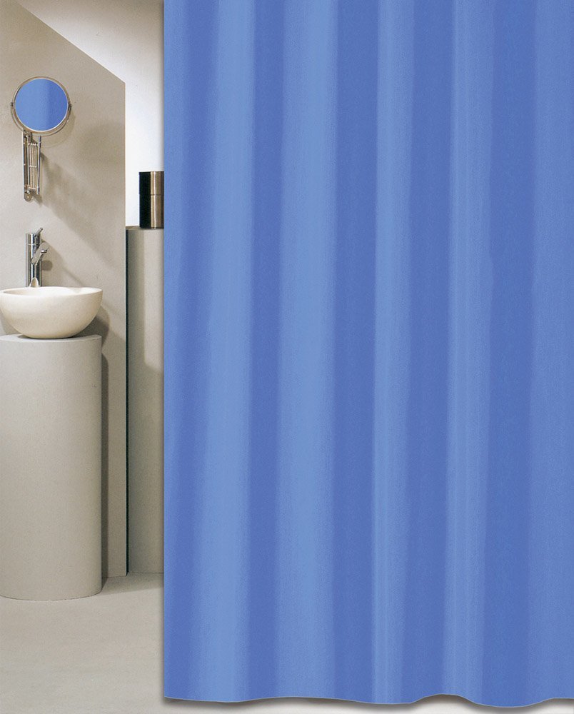 270 ΚΟΥΡΤΙΝΑ ΜΠΑΝΙΟΥ SOLID 240(Μ)X180(Υ) ΜΠΛΕ - Image 1