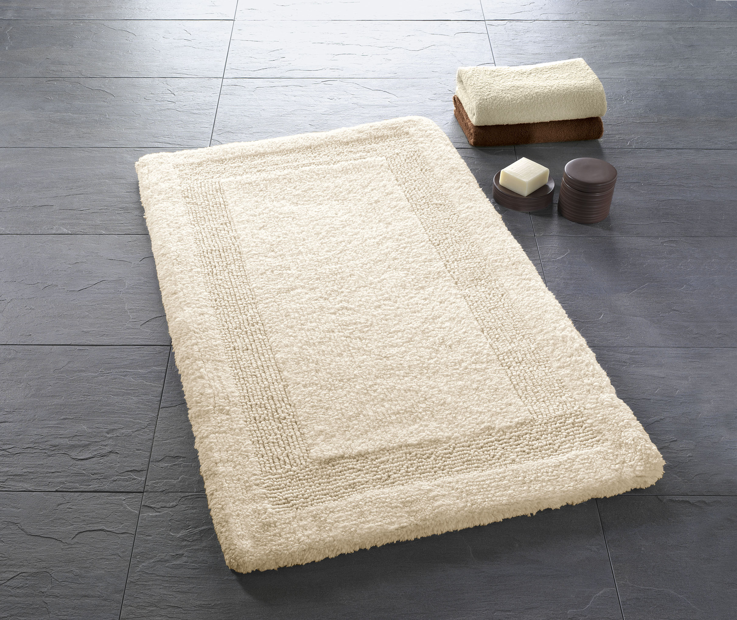 317-c-3 Χαλάκι Μπάνιου Βαμβακερό Arizona 80x140 εκ - Image 1