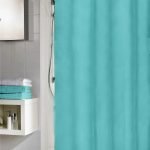 Κουρτίνα Μπάνιου Υφασμάτινη Diamond με Ράντες  180x200 εκ