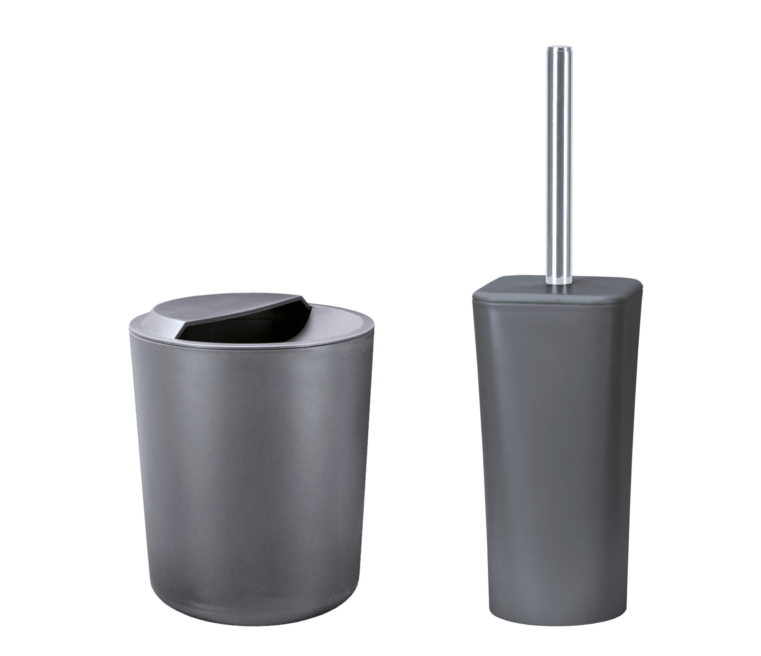 4639 Σετ Καλάθι 5lt & Πιγκάλ Swift Plenty Anthracite - Image 1