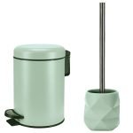 Σετ Καλάθι 3lt & Πιγκάλ One Opal green